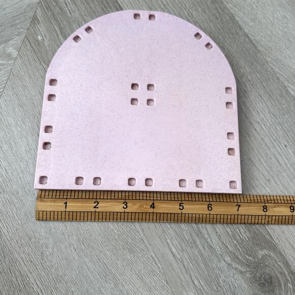 Playmobil Princess Fairytale Castle 3019 Curved End Pink Baseplate Floor 1998 - Picture 4 of 4